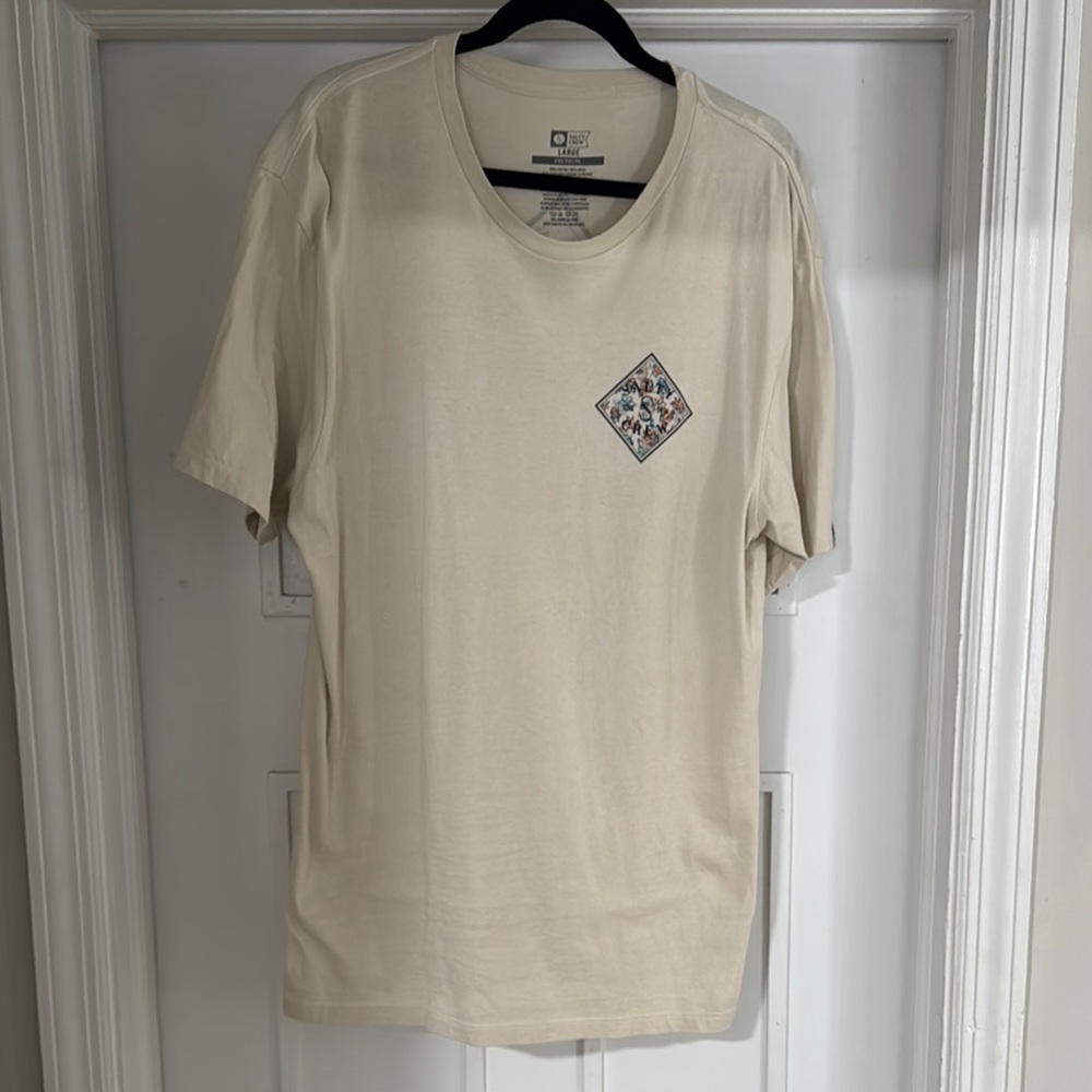 Men's Beige Salty Crew T-Shirt